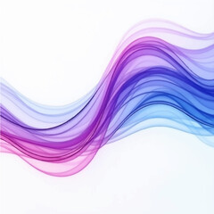 Abstract colorful wave background with smooth flowing lines and vibrant rainbow hues