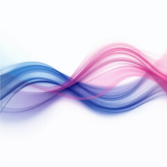 Abstract colorful wave background with smooth flowing lines and vibrant rainbow hues