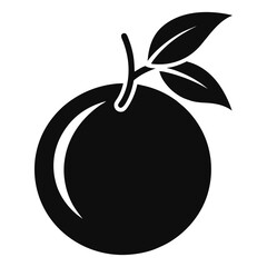 black silhouette logo of a Tangerine white background.