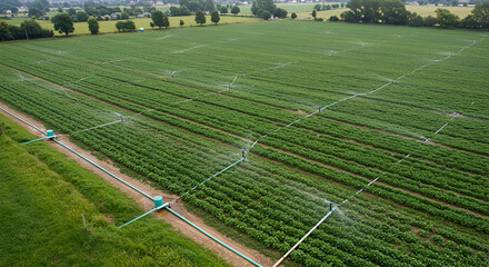 Irrigation System Field Crops Agriculture Farming