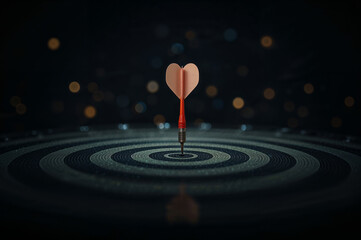 Heart Target Achieving Goals with Passion and Precision