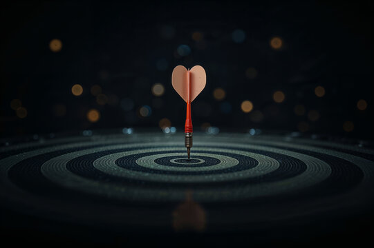 Heart Target Achieving Goals with Passion and Precision