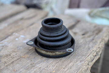 Photo of used CV joint boot