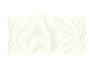Torn paper edges in black and white create a dynamic frame with a central blank space for graphic...