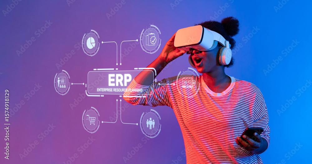 Poster explore the intersection of advanced analytics and collaboration in enterprise resource planning, il