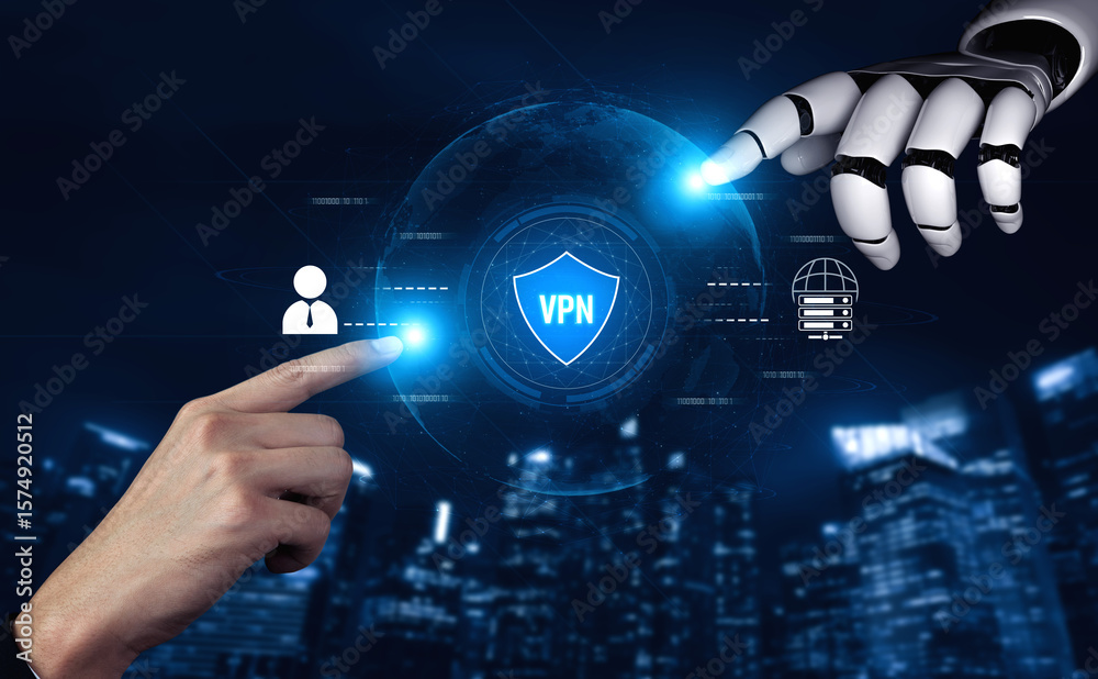 Poster ai improves vpn by monitoring traffic, detecting risks, encrypting sessions, and optimizing routing 