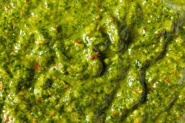 Healthy Homemade Spicy Green Zhoug Sauce