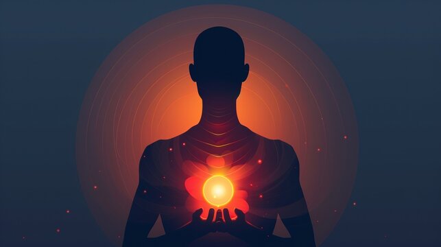 Psychological journey of rethinking identity mindset and personal transformation..