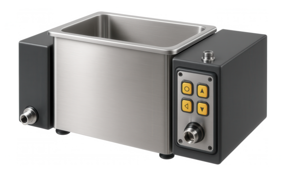 Modular degreasing tank system with interchangeable sections for a flexible setup in a general manufacturing plant