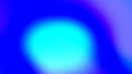 Abstract Neon Blue and Cyan Glowing Gradient Background with Soft Blurry Effects