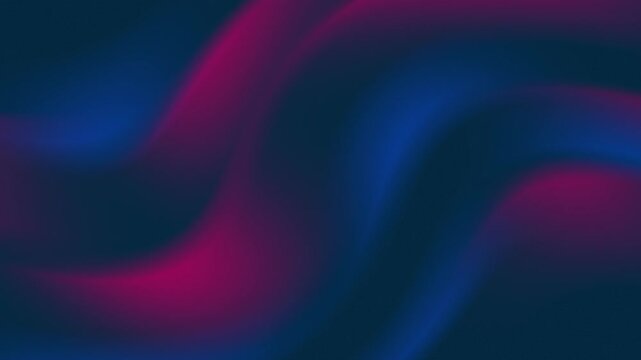 Fluid curves of magenta and blue light sweep across a deep backdrop in this vivid abstract gradient