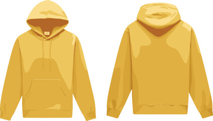 yellow tunic on a hanger