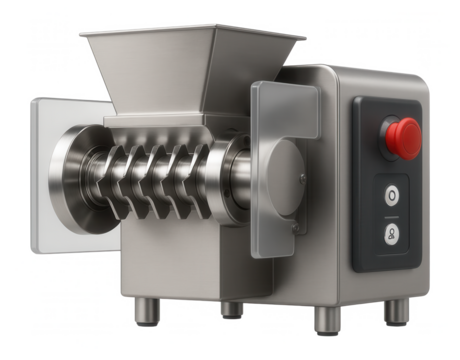 Oscillating granulator with a horizontal rotor and oscillating motion for granule sizing in a chemical laboratory