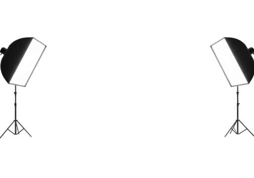 An immaculate, transparent seamless cyclorama background in a professional studio, perfectly lit with soft omnidirectional light, emphasizing extensive empty space for overlays. Concept of sterile