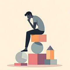 business, vector, icon, illustration, cartoon, concept, hand, people, businessman, woman, person, money, flat, symbol, sign, computer