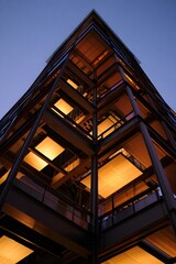 Obraz premium Architecture building exterior design urban cityscape construction skyscraper view