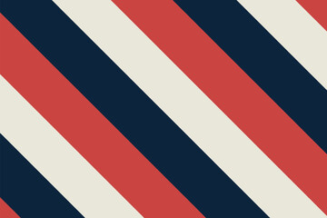 A diagonal pattern of red, white, and blue stripes creating a patriotic and dynamic visual effect