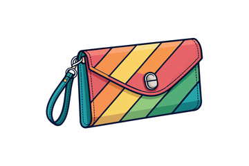 Wristlet Colorful Logo Vector On White Background.01