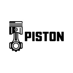 Piston Engine Part: A detailed illustration of a piston, a crucial component of internal combustion engines, displayed against a clean white background.