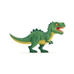 Obraz premium tyrannosaurus dinosaur vector illustration