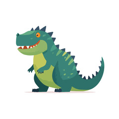 Obraz premium tyrannosaurus dinosaur vector illustration