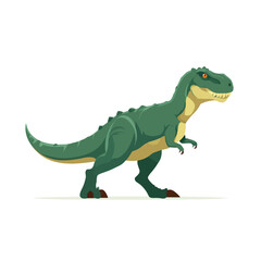 Fototapeta premium tyrannosaurus dinosaur vector illustration