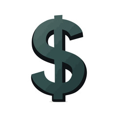 Obraz premium 3d dollar sign