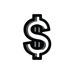 Fototapeta premium 3d dollar sign