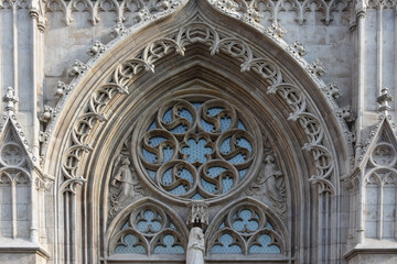 Details of The Church of the Assumption of the Buda Castle.