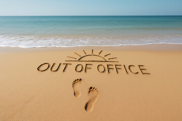 inscription on the sand