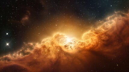 Cosmic nebula beauty.