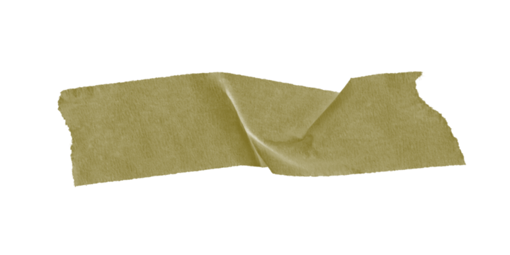 A solid olive green shape against a black background in a simple abstract composition - Powered by Adobe