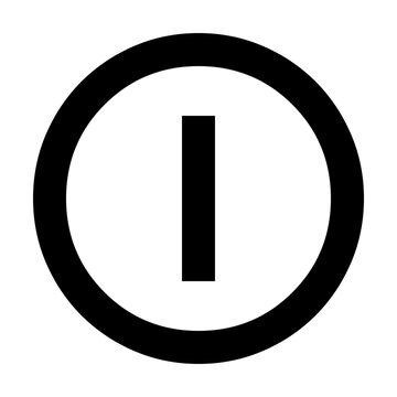 Text cursor or insertion point symbol icon