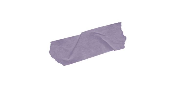 A rectangular shape in a muted purple color against a stark black background in a simple composition