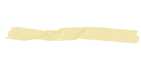 A simple image showing a light yellow horizontal brush stroke on a plain black background element...