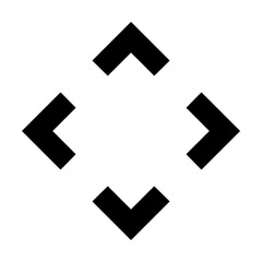 Simple centering or focus user interface icon