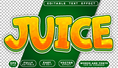  Fresh Fruit Juice Healthy Sweet Natural Drink Editable Vector Text File