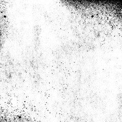 Abstract black halftone dots in a vintage grunge texture. Distressed look adds character to digital artworks, posters, and graphic overlays.
