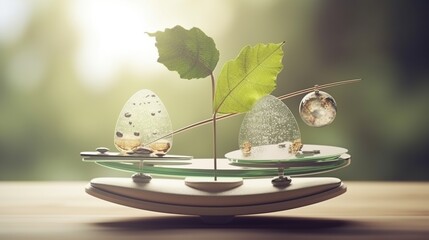 Eco Balance Natures Equilibrium.