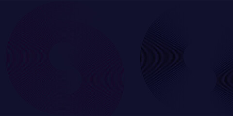 Blue and black vector abstract geometrical shape modern background