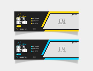 Large Mobile Web Banner Template Design