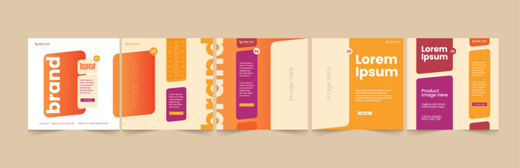 Modern Editable Business Carousel Template for Social Media – LinkedIn & Instagram Post Design.