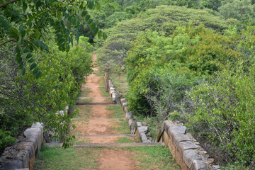 Ruins of Girihandu Seya, Thiriyai, Trincomalee, Sri Lanka.