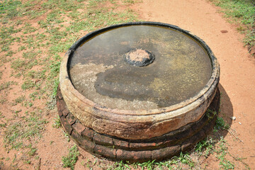 Ruins of Girihandu Seya, Thiriyai, Trincomalee, Sri Lanka.