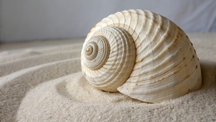 seashell on sand