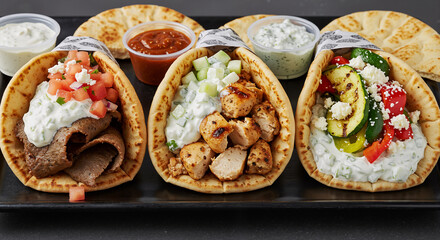Celebrate National Gyro Day with Delicious Greek Inspired Mediterranean Wraps and Savory Fillings