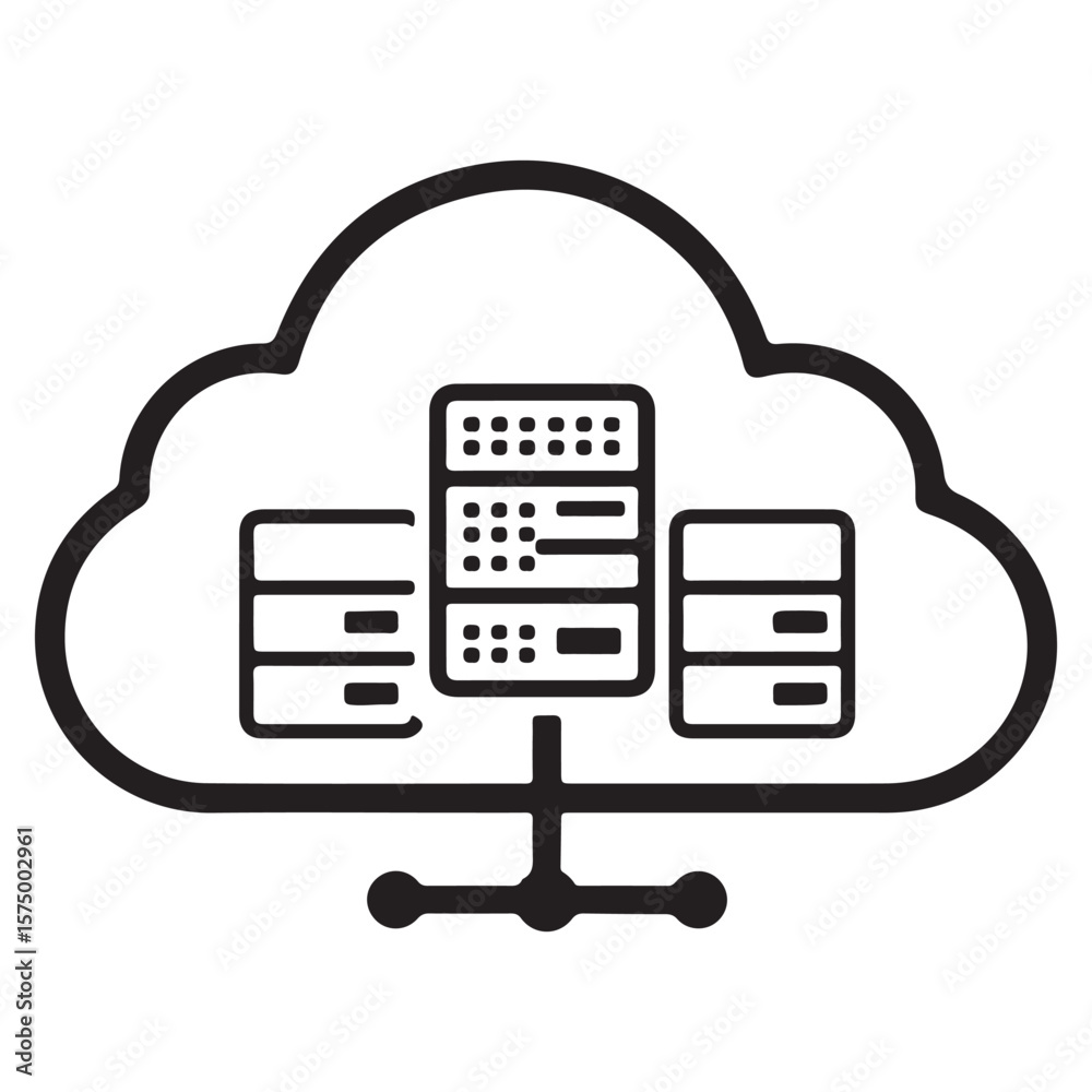 Poster cloud computing infrastructure data storage and networking solution architecture for seamless data m