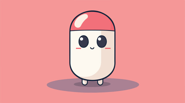 Capsule Head Cartoon Marketing Character