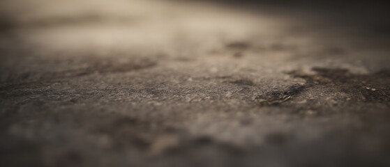 Textured ground surface with blurred background