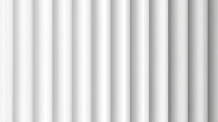 Smooth white waves forming dynamic three dimensional pattern, representing modern design concept with fluid visual movement and clean aesthetic